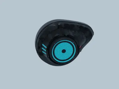 Drone Rockie Free low-poly 3D model