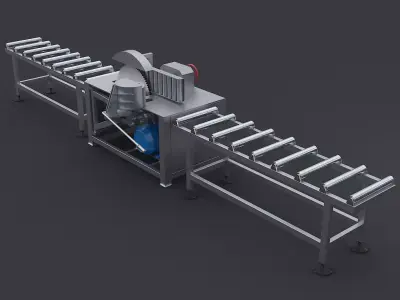 Tree cutter 3D model