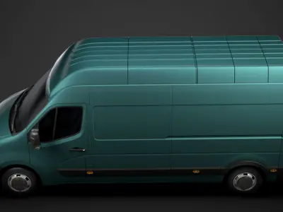 Vauxhall Movano L3H3 Van 2020 3D model