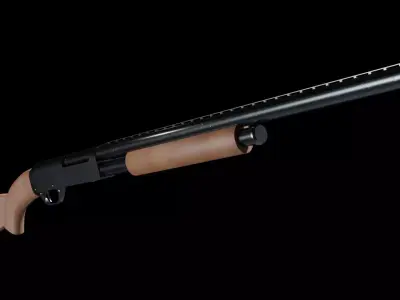Shotgun Free 3D model