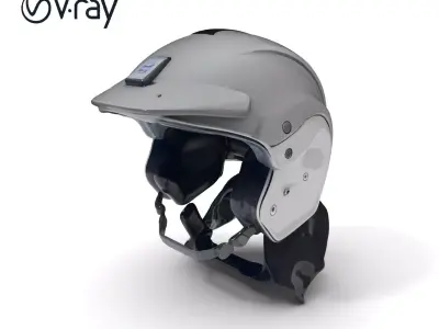 Motorcycle Helmet Model Pack Low-poly 3D model