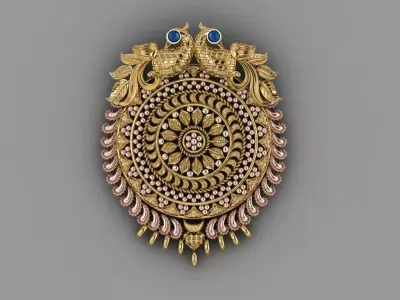 FASION UNIK PENDANT 3D model