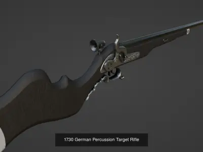 Old Rifle Collection 3D Model Pack