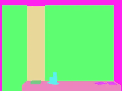  TV wall panel 004 Free 3D model