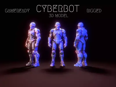 CyberBot future 3D model