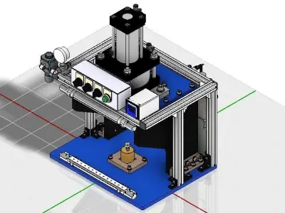 Insertion Stacking Machine 3D model