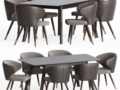 Dining Set 61 3D model