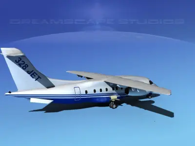 Dornier 328Jet Dornier 3D model