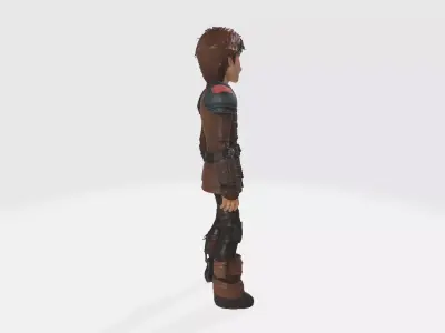 How to Train Your Dragon Hiccup Pose 02 3D print model
