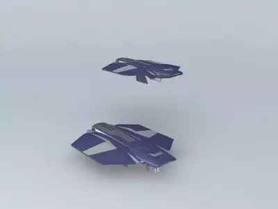 SQ Thunderbolt - Multirole corvette class Free 3D model