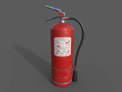 Fire extinguisher 3D model 21
