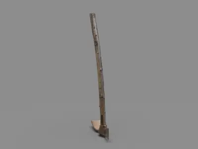 Pick Mattock 3D Scan  3D model