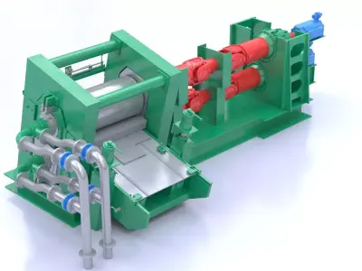 Industrial Coil Equipment 3D model