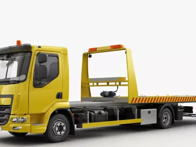 TOW Truck Europe 4X2 3D model