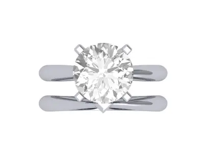 Wedding Ring  3D print model 129