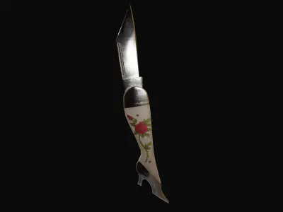 Victorian Secret Low-poly 3D model