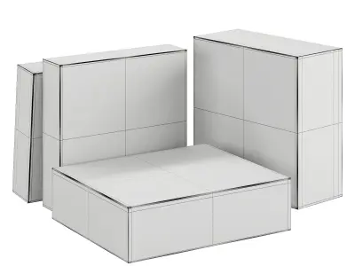 Board Games Pack 4 3D model