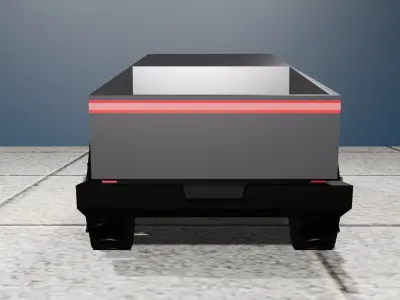 Tesla Cybertruck 3D model get