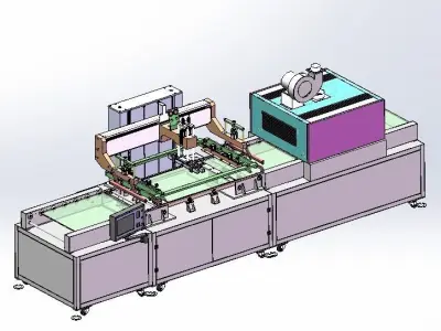 Printing equipment 3D model
