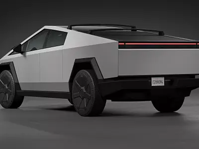 2025 Tesla Cybertruck 3D model