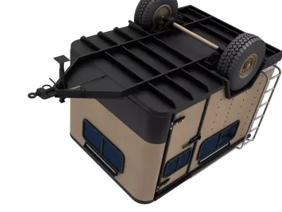 cargo Trailer 3D model