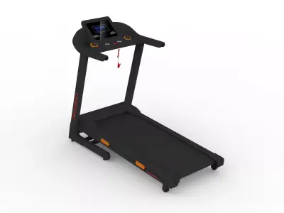 Treadmill Low-poly 3D model get