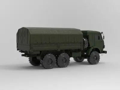 military truck 3D model