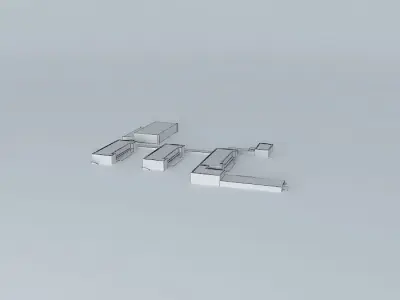 Elementary School of Dana and Emil Zatopek Trinec Free 3D model