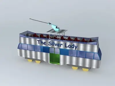 The Silver Lady Free 3D model
