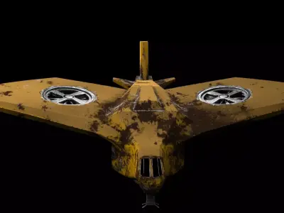 Fighter Plane 3D model by ahteshamjamal