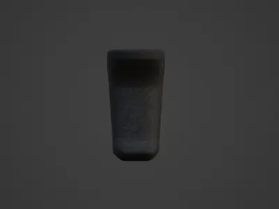 Handbrake M-LOK Grip Low-poly 3D model