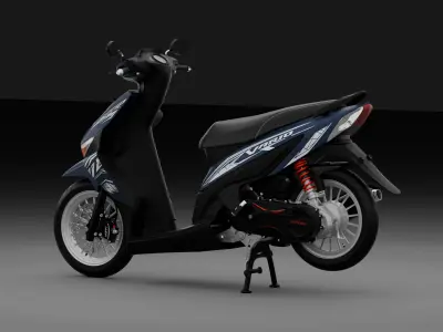 2011 - Honda Vario or Click 110 3D model