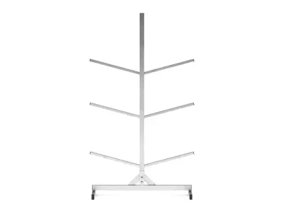 Athletics Pole Crossbar Carts 3D model