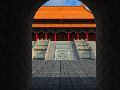 The Imperial Palace 3D model
