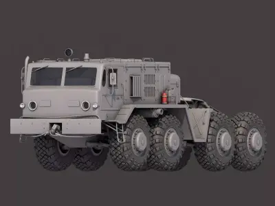 MAZ537 3D model