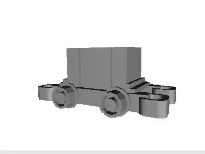 Mine Wagon Free 3D model