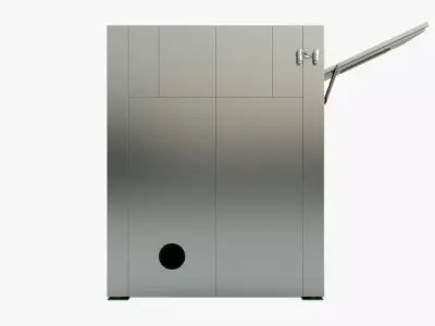 Industrial Washing Machine 3D model