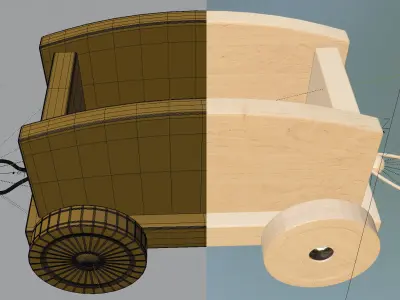 Favorite Toy - Train 3D model