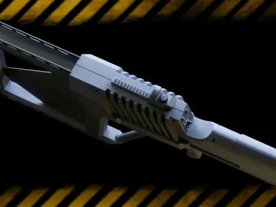 Drone Defense Low-poly 3D model