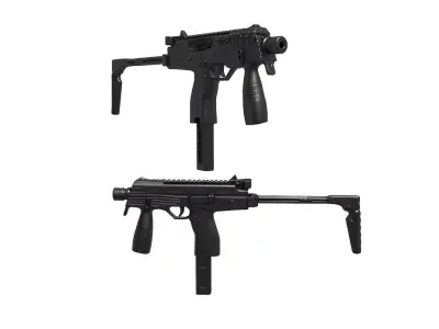 Brugger gun 3D print model