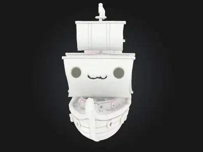Kawaii Ship Adventure 3D model