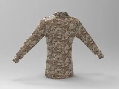 Military Clothing Various camouflage  3D Model Pack