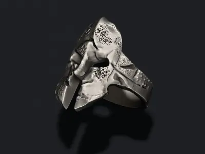 helmet ring 3D print model purchase