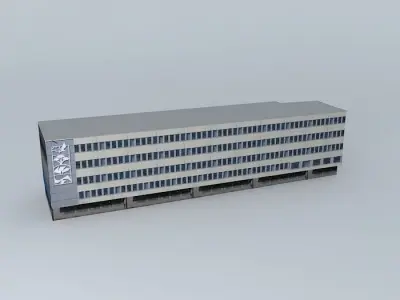 Square 1 A in Sandefjord Free 3D model