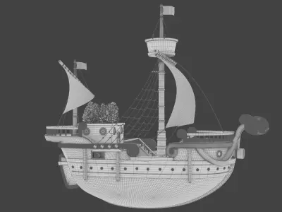 Going Merry from One Piece 3D model