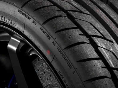Nitto NT555 G2 265 35 ZR22 102W 3D model