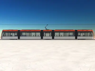  Low-floor light rail vehicle Variobahn Bybanen V1 