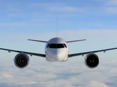 Airbus A220 3D print model