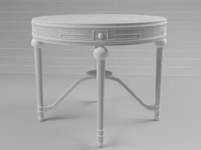 coffee table 3D model 27