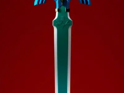 Master sword 3D model purchase